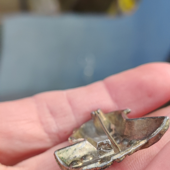 Rare Vintage Art Deco Enameled Taste Flapper Woman Brooch - Picture 6 of 7